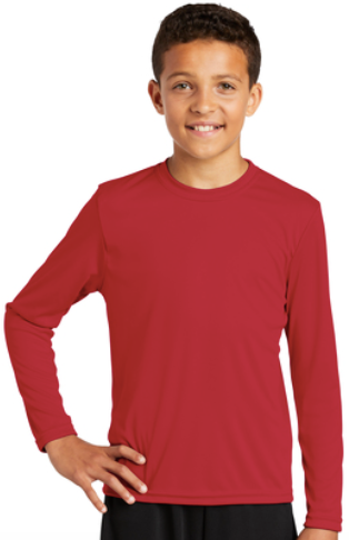 Sluggers-YST350LS Sport Tek Long Sleeve Undershirt